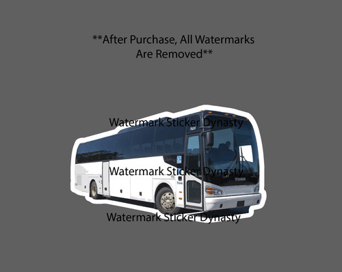 Tour bus sticker waterproof - tour,