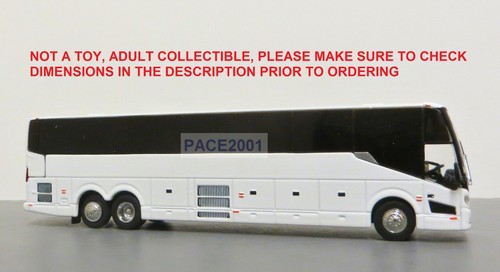 White livery prevost 45 - white, no